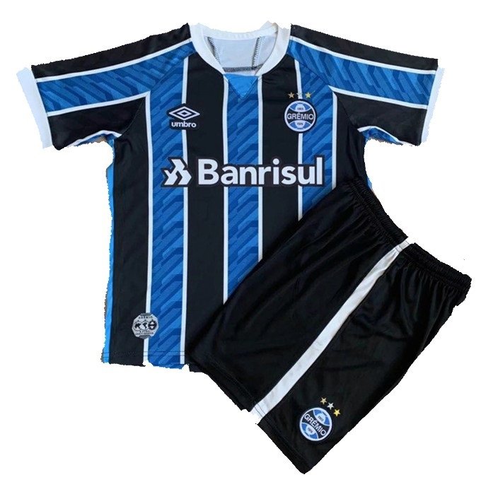 Kit infantil oficial umbro Gremio 2020 I jogador